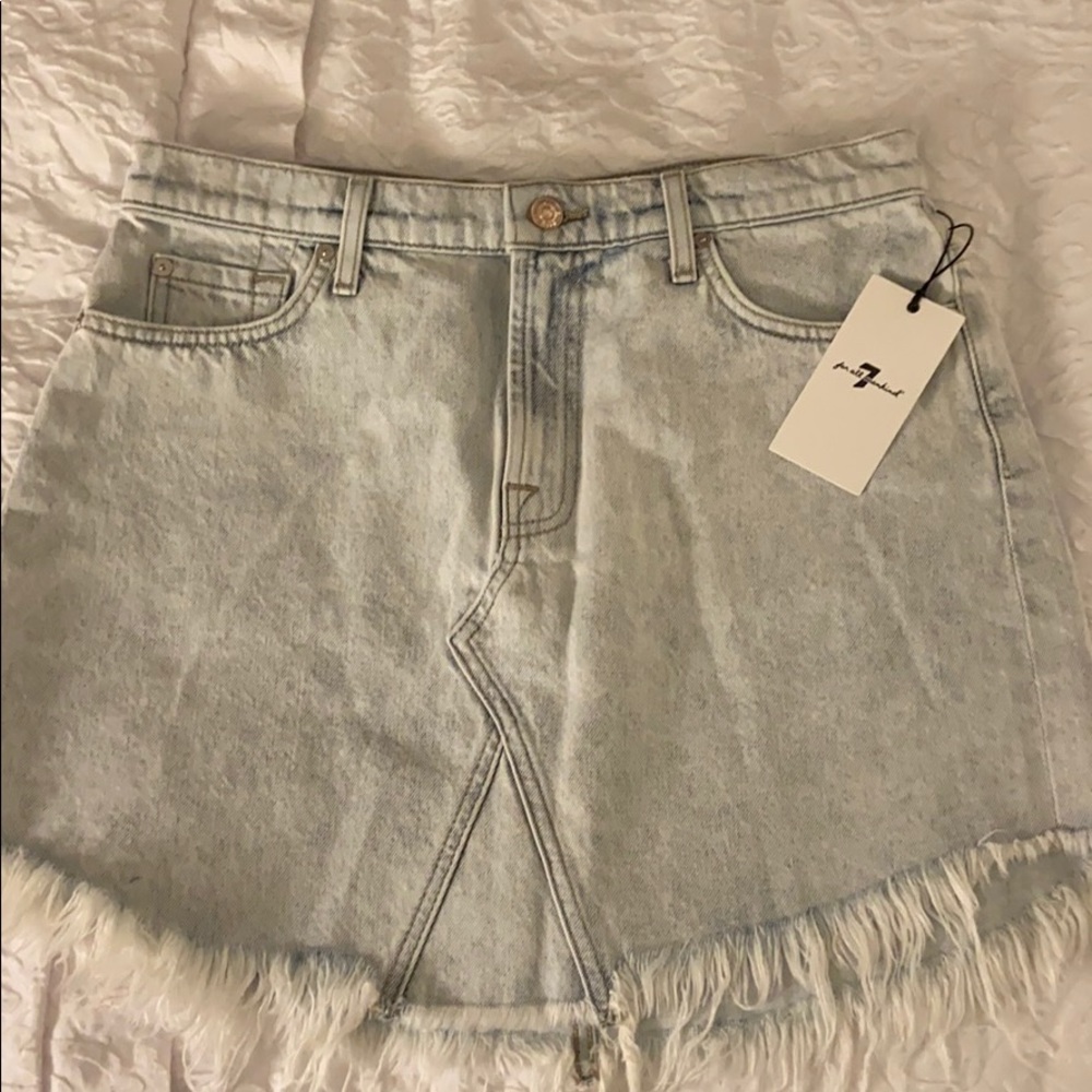 7 for All Mankind Denim Skirt size 29